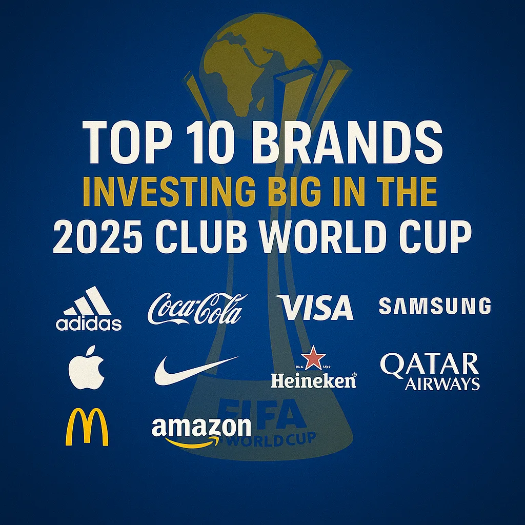 🤑 Top 10 Brands Investing Big in the 2025 Club World Cup Brands